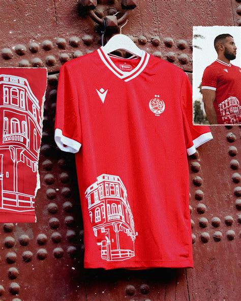 Camiseta Local Wydad Athletic Club 2023 24