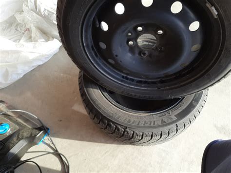 Winter Tires -Rims 205/55/ R16 - Michelin X-ICE SNOW | Tires & Rims | Kitchener / Waterloo | Kijiji