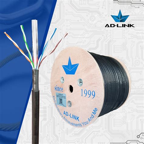 Ad Link 305m Cat6 Outdoor Utp Cable 05mm Cca Black Shopee Philippines