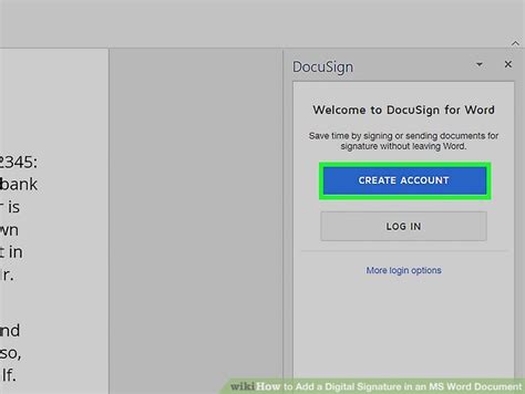 4 Ways To Add A Digital Signature In An Ms Word Document Wikihow