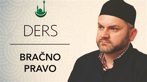 Asmer Ef Ujkanovic Bracno Pravo U Islamu Youtube