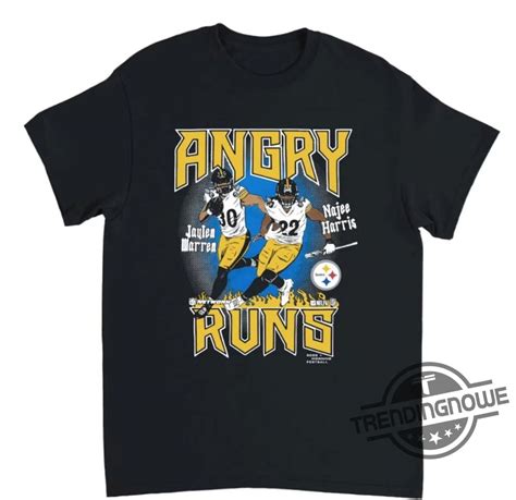 Angry Runs Steelers Jaylen Warren And Najee Harris Shirt Angry Runs