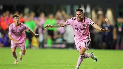 Messi Lleva Al Inter De Miami A Finales De La Leagues Cup