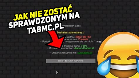 Jak Nie Zosta Sprawdzonym Na Tabmc Pl Youtube