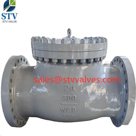 Bs Swing Check Valve Astm A Wcb Inch Cl Rf China