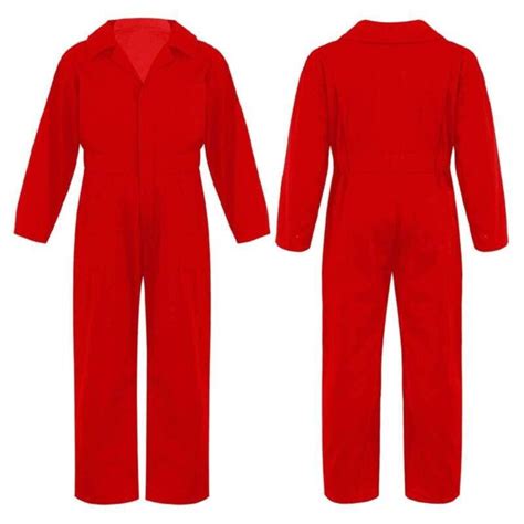 US Kids Boys Mechanic Costume Coverall Long Sleeve Overalls Jumpsuit ...