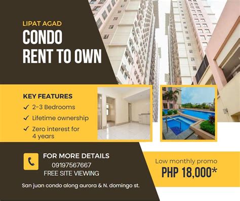 San Juan Condo 1 2br Rent To Own Rfo Manila Santa Mesa Greenhills