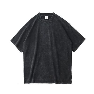 Blank Essentials Acid Washed T Shirt Black BLANK ARCHIVE