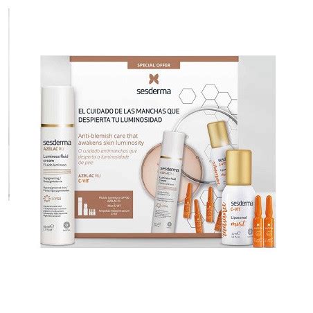 Comprar Sesderma Pack Azelac Ru Fluido Luminoso C Vit Mist C Vit