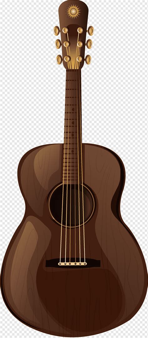 Guitarra Marrón Png Pngwing
