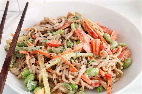 Vegan Peanut Noodles - Plant Based Jess