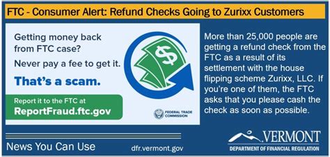 vermont department  financial regulation  linkedin refundchecks