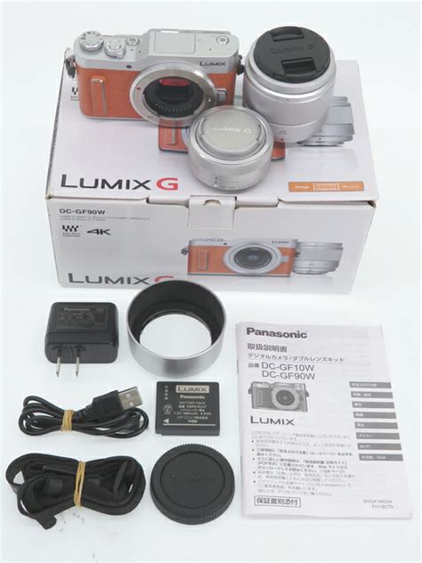 【panasonic】パナソニック『lumix Gf90 ダブルレンズキット オレンジ』dc Gf90w D 2018年2月発売 ミラーレス