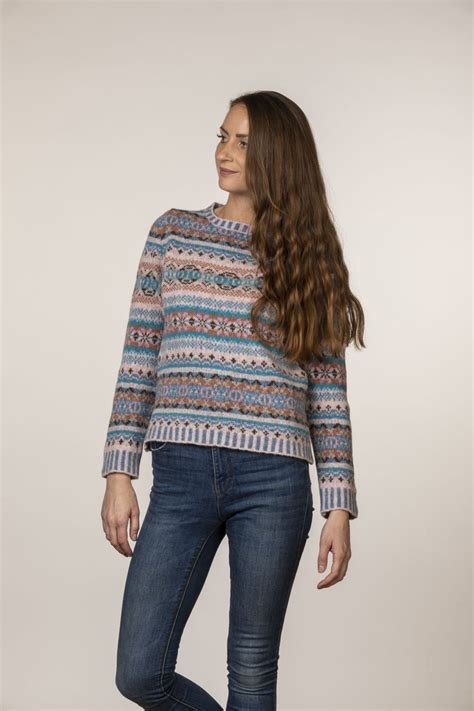 Eribe Westray Sweater Sea Spurry The Old Byre Showroom