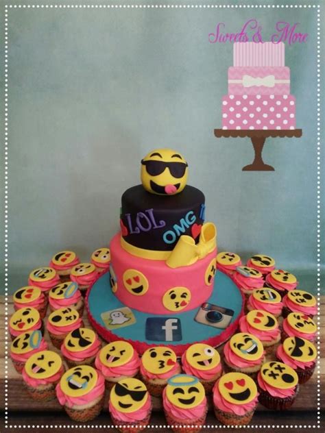 emoji cake | Emoji cake, Emoji birthday, Emoji party