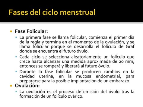 Ciclo Ovarico Mentrual Y Endometrial Ppt