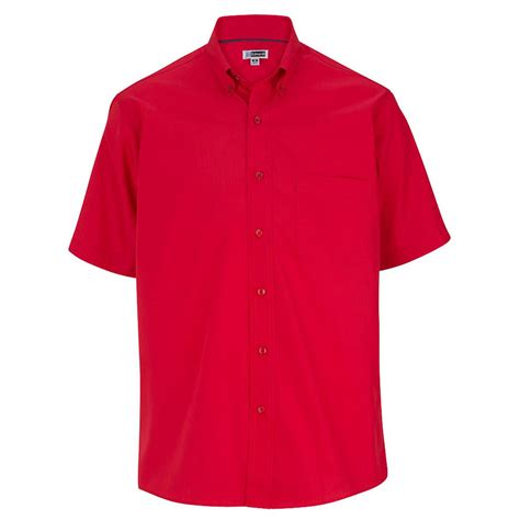 Buy Edwards Mens Short Sleeve Soft Touch Poplin Shirt Reliable Chief