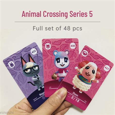 Ready Stock Animal Crossing Series 5 Amiibo Card Villager Raymond Judy