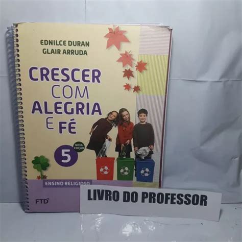 Crescer Alegria E Fé 5 Ensino Religioso Ed 2018 Parcelamento