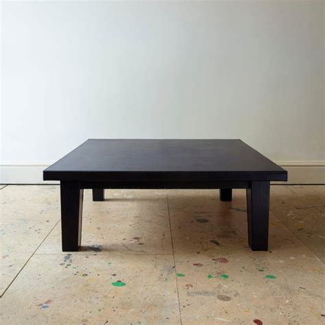 Custom Leather Coffee Table For Sale at 1stDibs