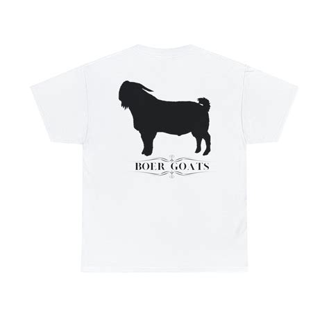 Boer Goat Tshirt Boer Goat Rancher Boer Goats Boer Goat Shirt Boer