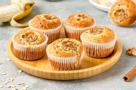 Muffins De Plátano Recetinas