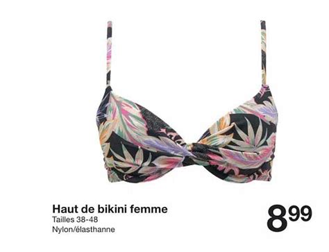 Promo Haut De Bikini Femme Chez Zeeman Icatalogue Fr