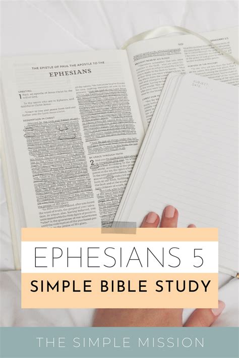 Ephesians 1 bible study with me – Artofit