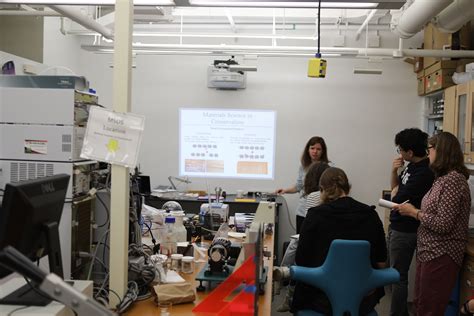 Museum And Society Students Visit Sheridan Libraries Conservation Labs