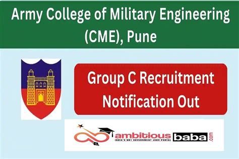 Army CME Pune Recruitment 2023