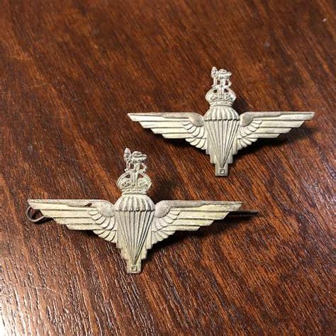 Need Help WW2 British Army Parachute Regiment Cap Badges