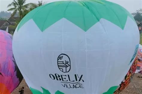 Puluhan Balon Udara Akan Hiasi Langit Obelix Village Hadiri Festival