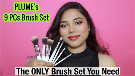 New PRAUSH Formerly Plume 9 Pcs Brush Set Review Beginners Guide