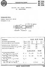 BC 558, Tube BC558; Röhre BC 558 ID35882, Transistor | Radiomuseum.org