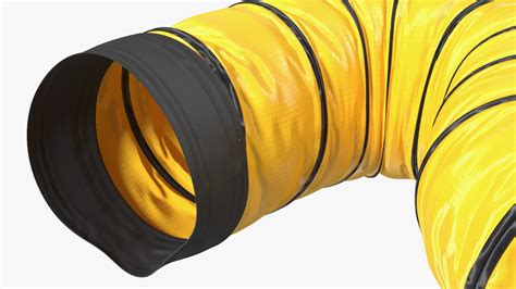 D Pvc Coated Fabric Flexible Duct Turbosquid