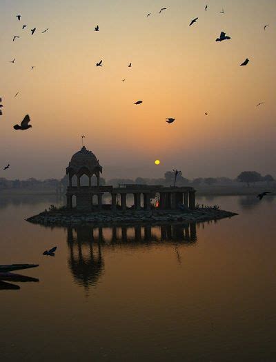 Get details on Gadisar Lake Jaisalmer, built in 12th century