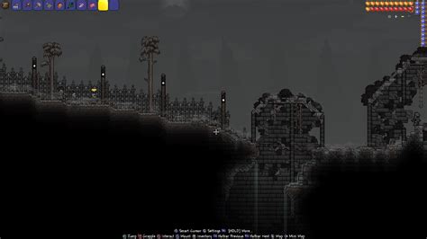 Graveyard biome I made : r/Terraria