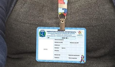 Carteira de identificação para pessoas autismo começa a ser emitida