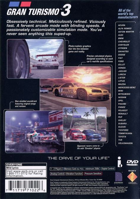 Gran Turismo A Spec Cover Or Packaging Material Mobygames