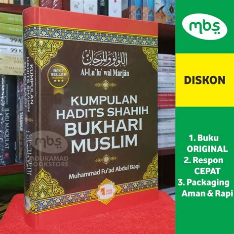 Buku Kumpulan Hadits Shahih Bukhari Muslim Al Lu Lu Wal Marjan