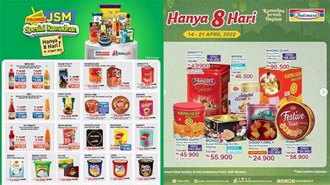 Promo Jsm Indomaret And Alfamart Today April Syrup Dates And