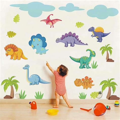 Dinosaur Wall Stickers Nursery Wall Stickers Dinosaur Wall Decals For