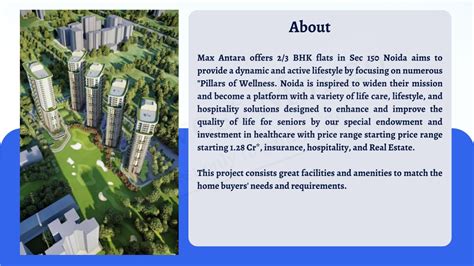 Ppt Max Antara Sector 150 Noida Powerpoint Presentation Free