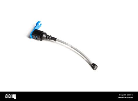 Brake Pad Wear Sensor On A White Background Isolate Stock Photo Alamy