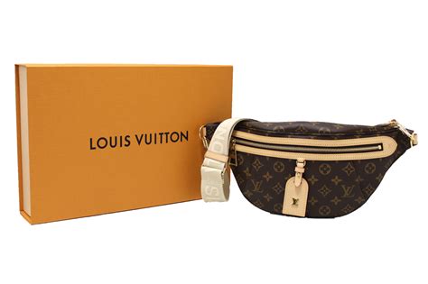 New Authentic Louis Vuitton Classic Monogram Canvas High Rise Bumbag Paris Station Shop