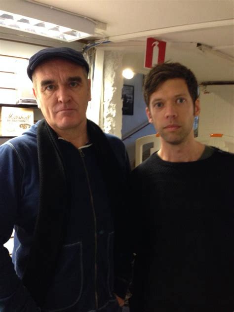 Morrissey visits Bengans record store (Gothenburg, Oct. 18, 2013 ...