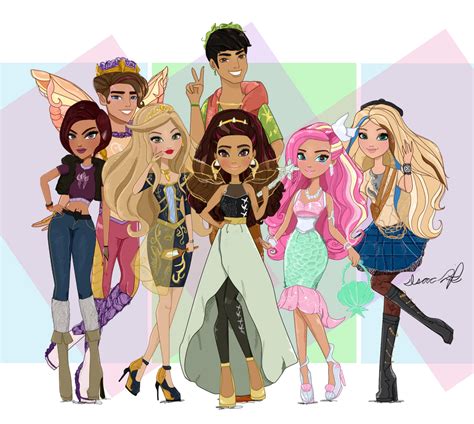 New Ever After High Oc Art By Isaacel On Deviantart