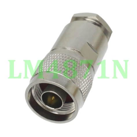 Generic Pce Connector N Male Plug Clamp Rg Rg D Fb Lmr C V