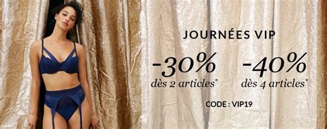 Les Journées VIP Orcanta Lingerie jusqu à 40 Shopping Addict