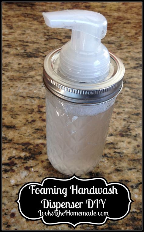 DIY Foaming Hand Soap Dispenser Project - 5 Minutes!